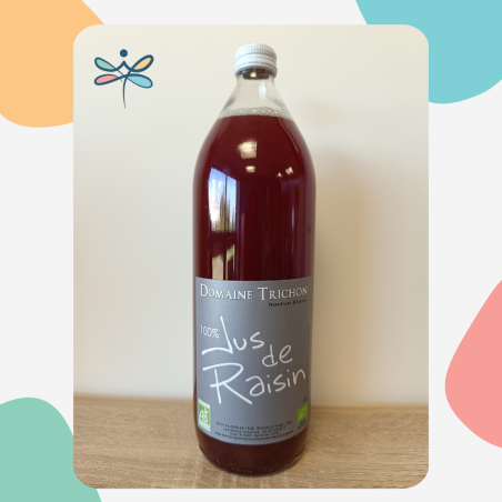 Jus de raisin rouge Bio - Domaine Trichon