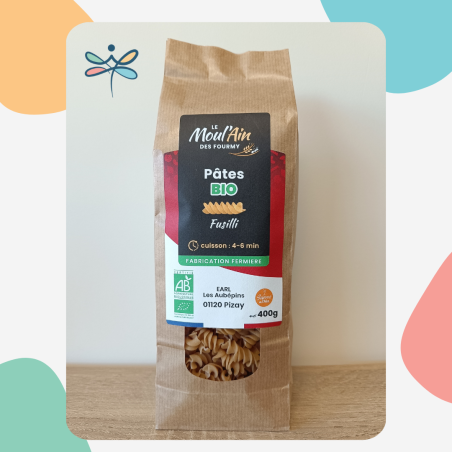 Pâtes artisanales bio - Le moul'Ain des Fourmy
