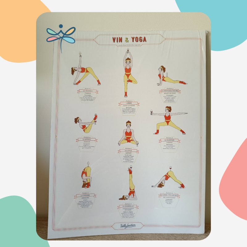 Affiche - Madame Vin & Yoga