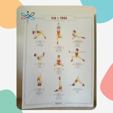 Affiche - Madame Vin & Yoga