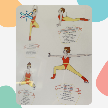 Affiche - Madame Vin & Yoga