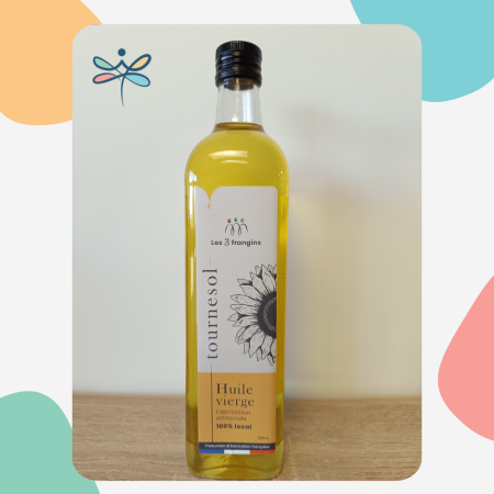 Huiles vierges 750ml - Les 3 frangins